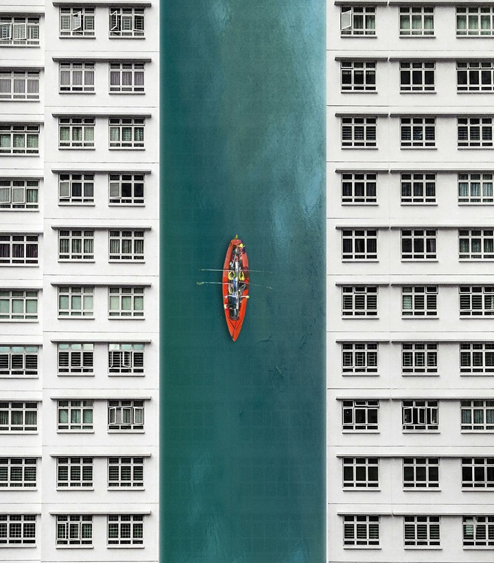 sail through the building
