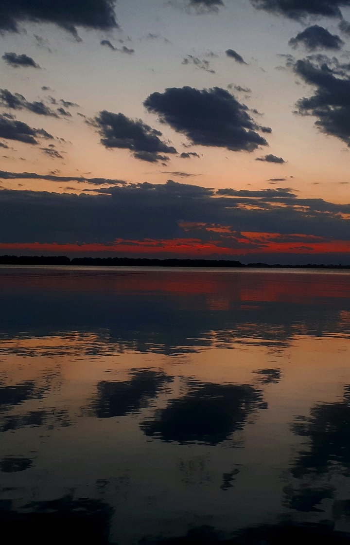 tramonto al mare