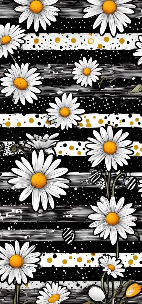 тапети bellis, tanacetum
