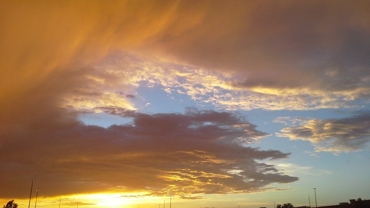 Sunset clouds