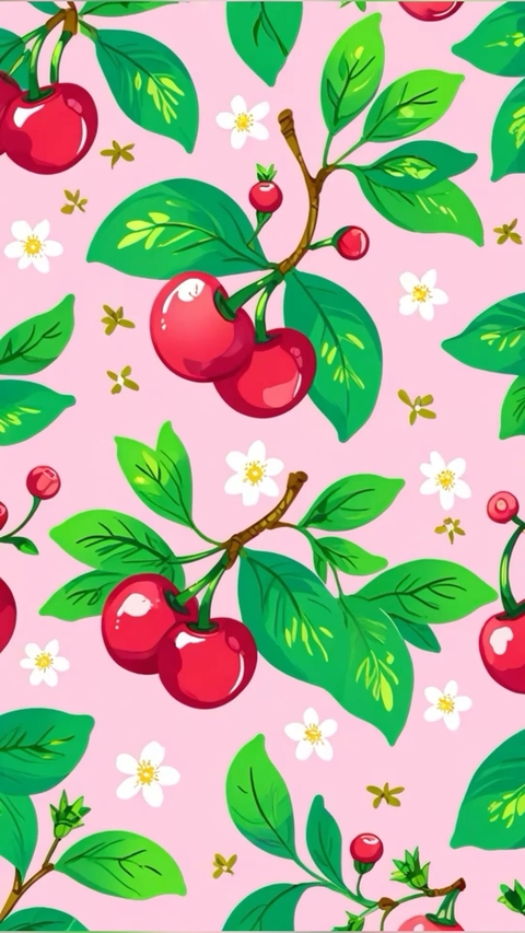 red, Cherry wallpapers