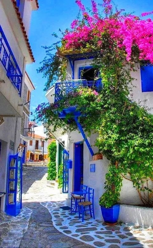 azul
