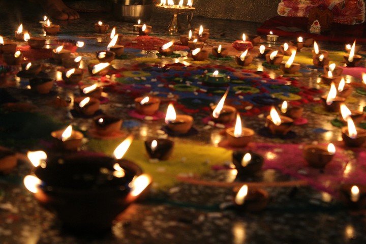 colourful diwali.