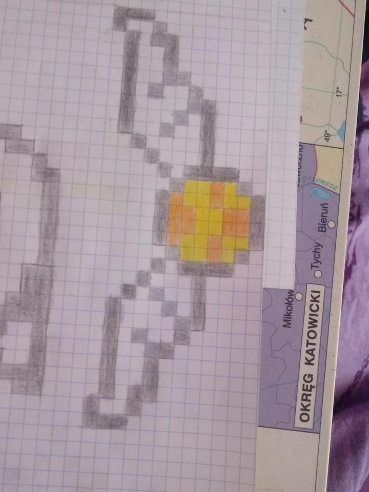 pixel złoty znicz harry potter