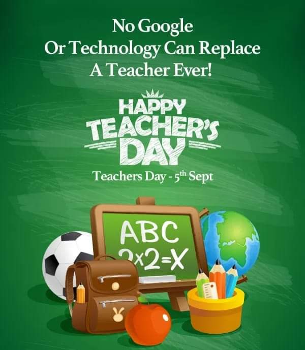 Happy Teachers Day.