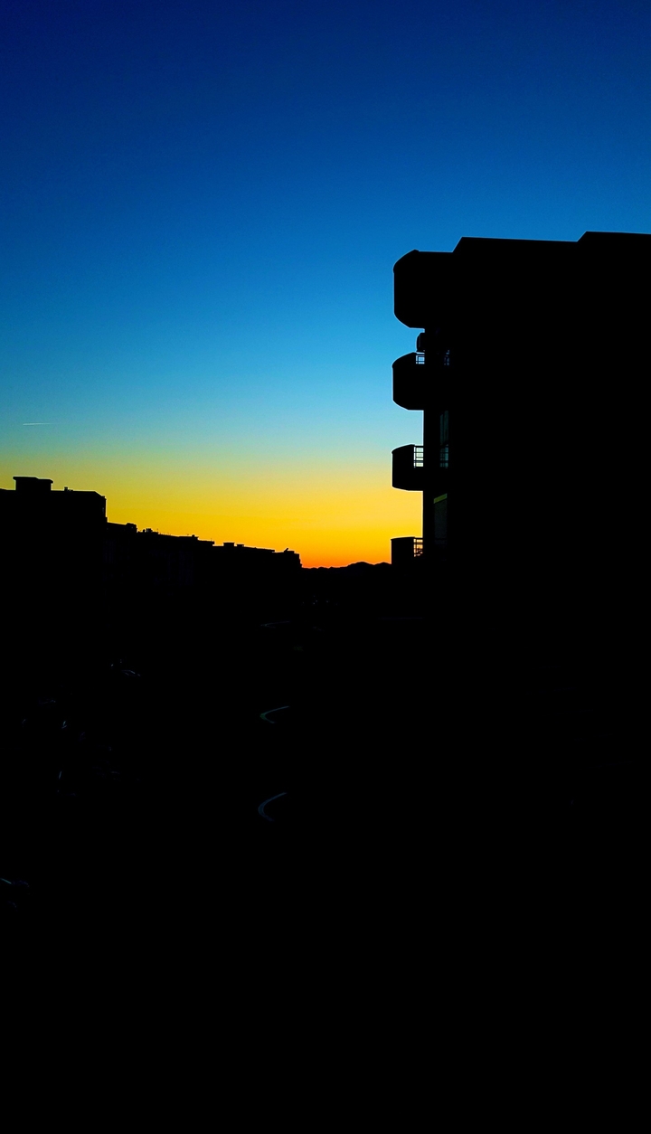 color sunset
