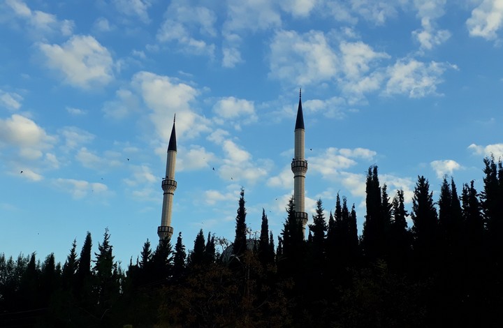 Gökyüzü ve Camii/ Efektsiz(Natural)