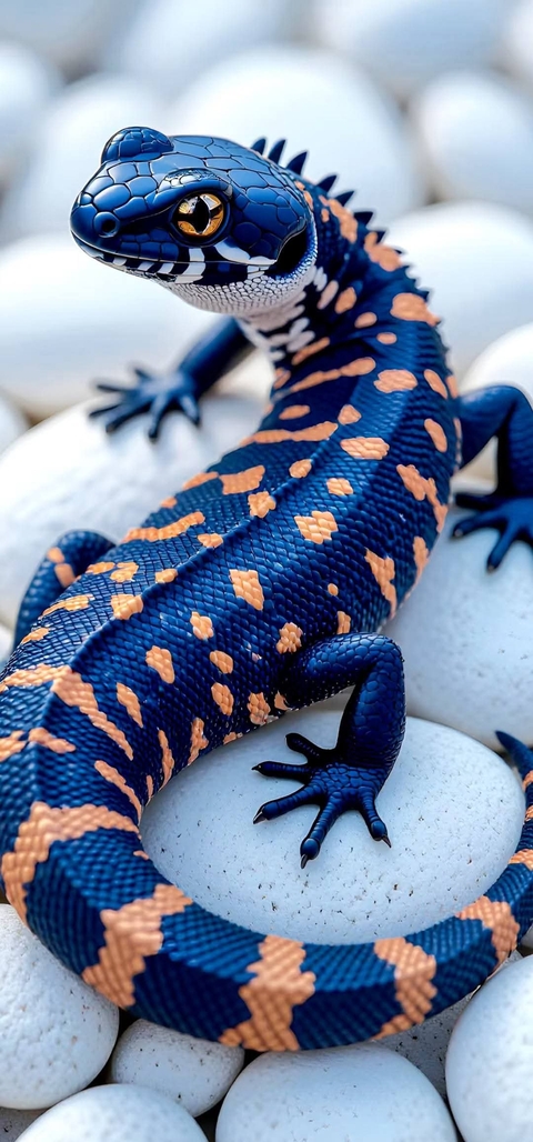 обои salamander, gecko