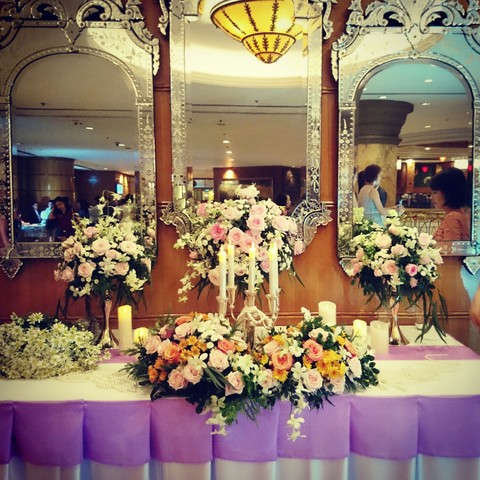 flower, banquet壁纸