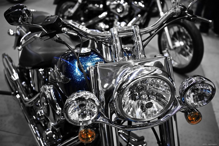 The motorcycle