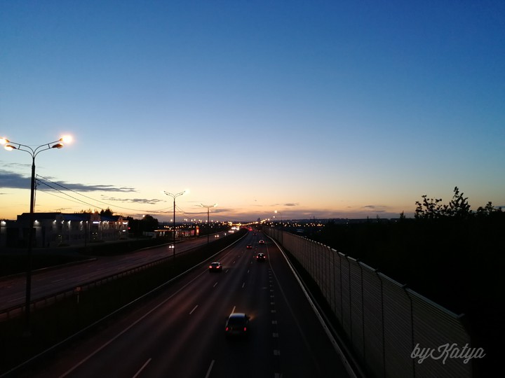 Moscow night