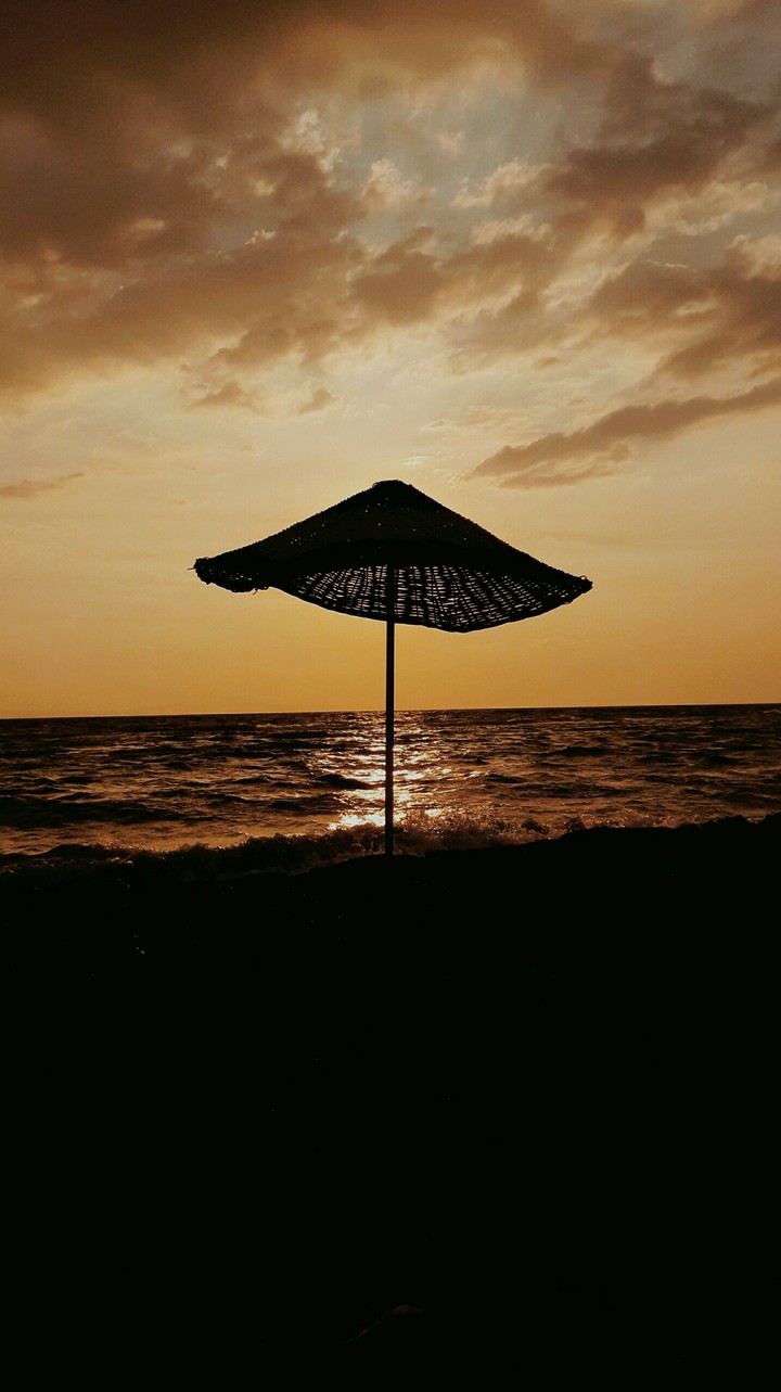 Seaside at Sunset