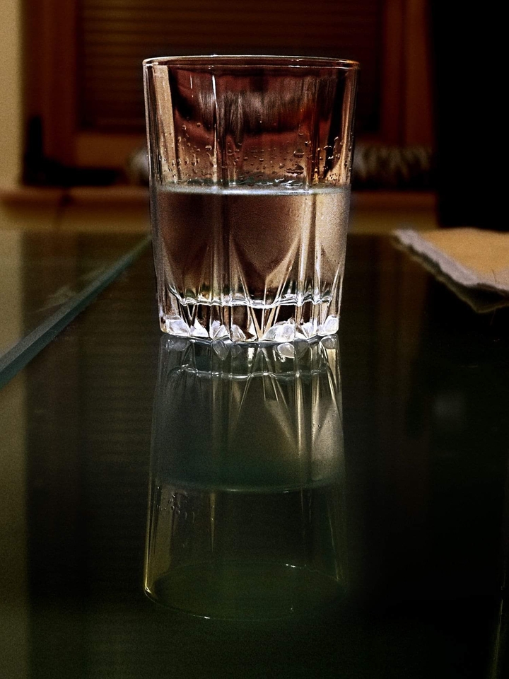 glass of water