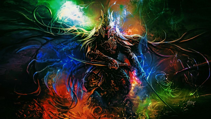 A Warrior With Sword