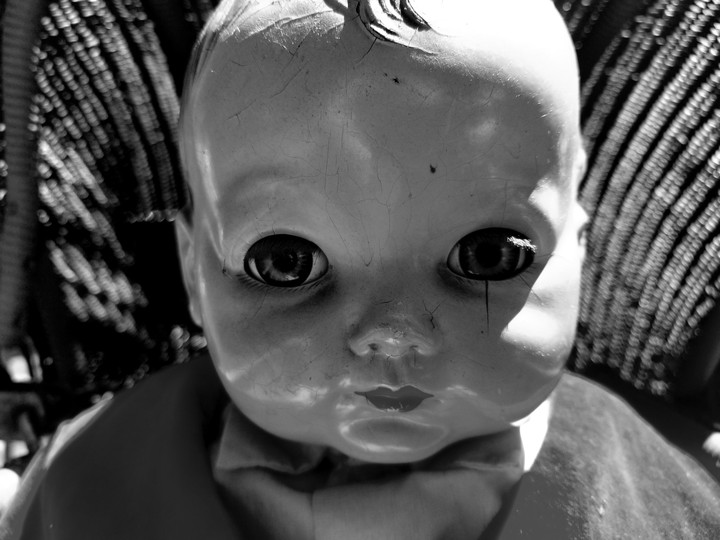 creepy baby