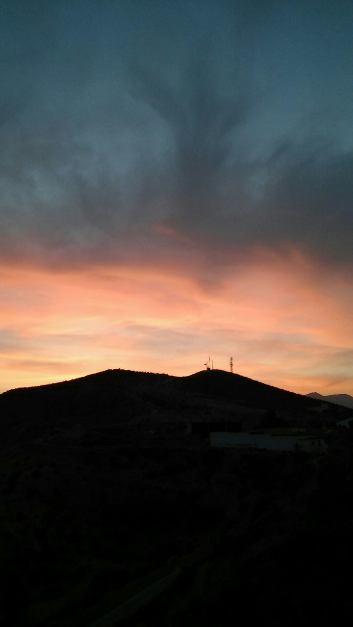 Reddish Sunset