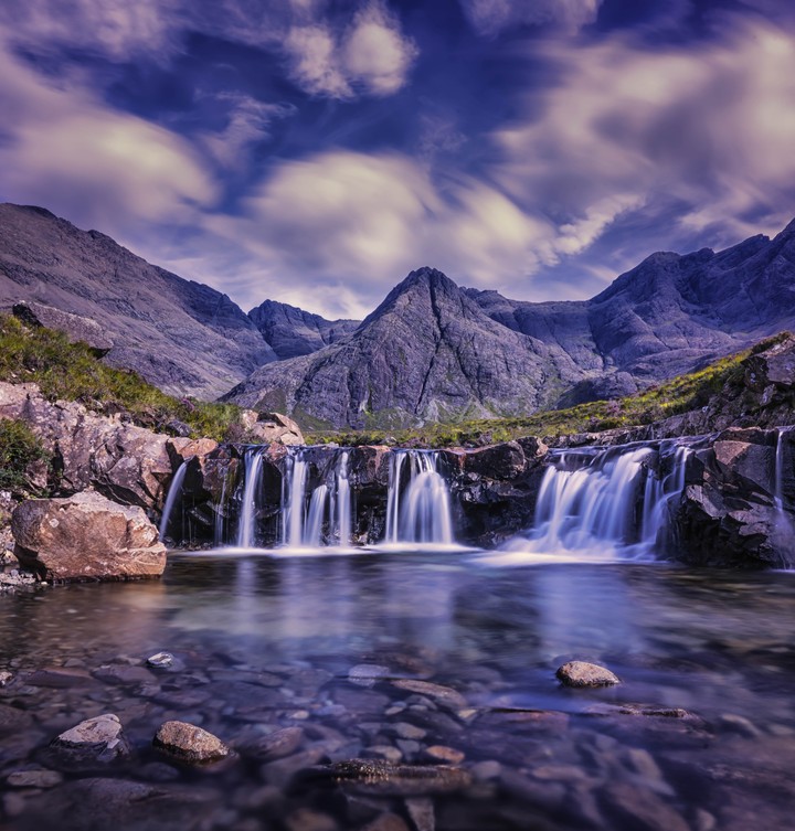 Waterfall Stones Skye