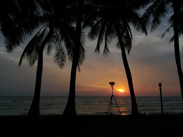 sun set