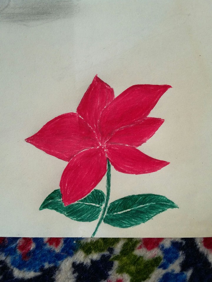 my painting:flower