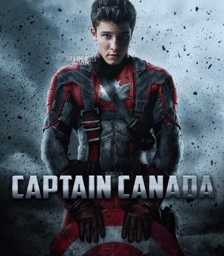 Shawn Mendes, Captain Canada❤❤