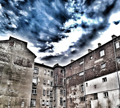 scary building