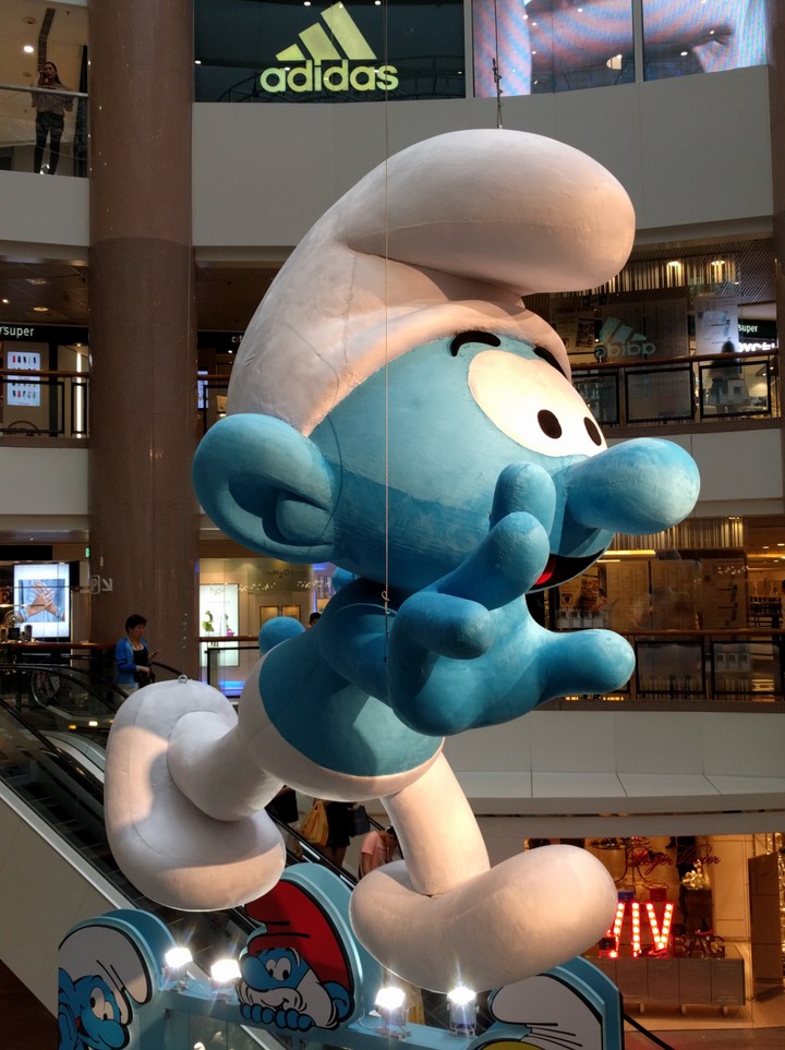 smurfs in Hong Kong