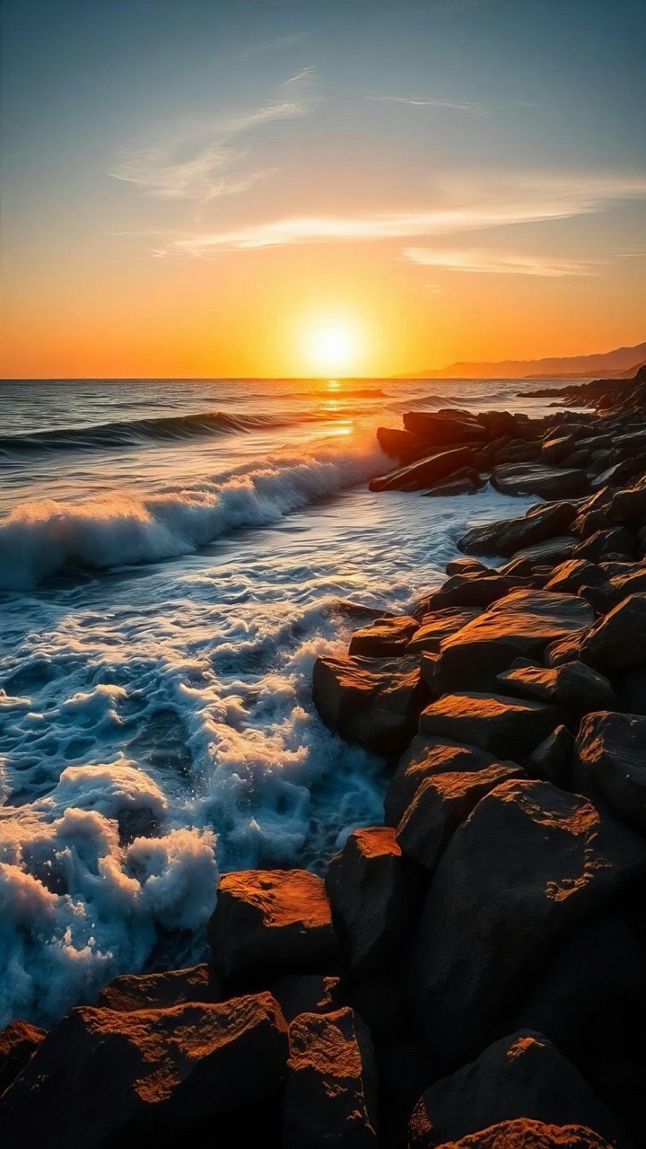 тапети sunrise, Rock