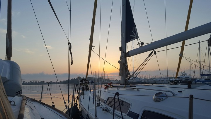Sunrise in Korfu