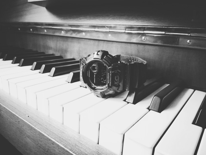 "G" on the piano