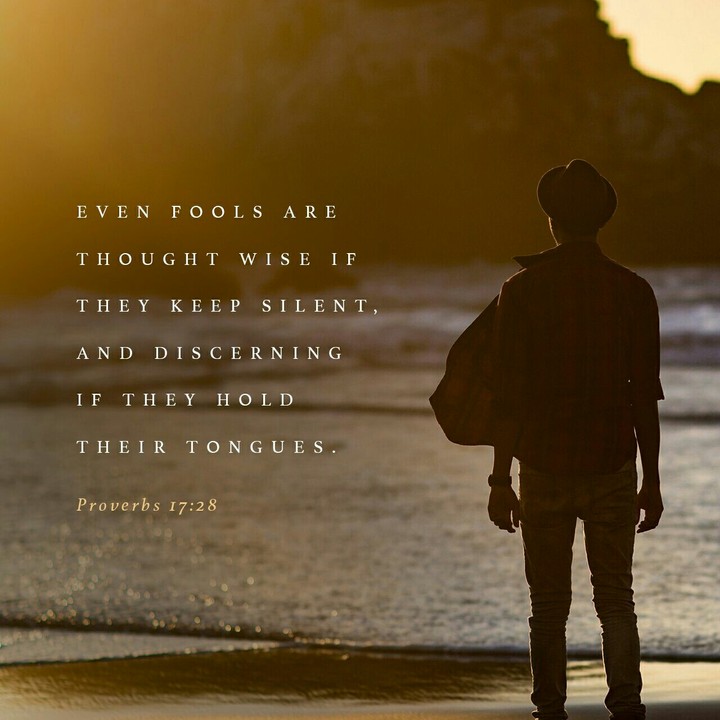 Proverbs 17:28