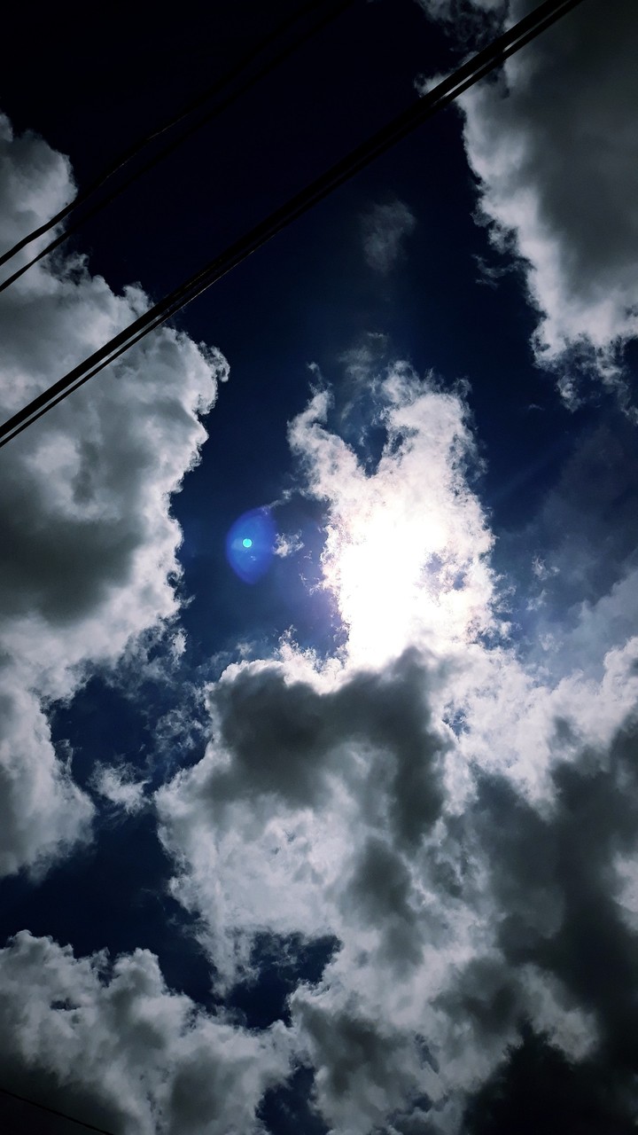Hot sky in Jogja