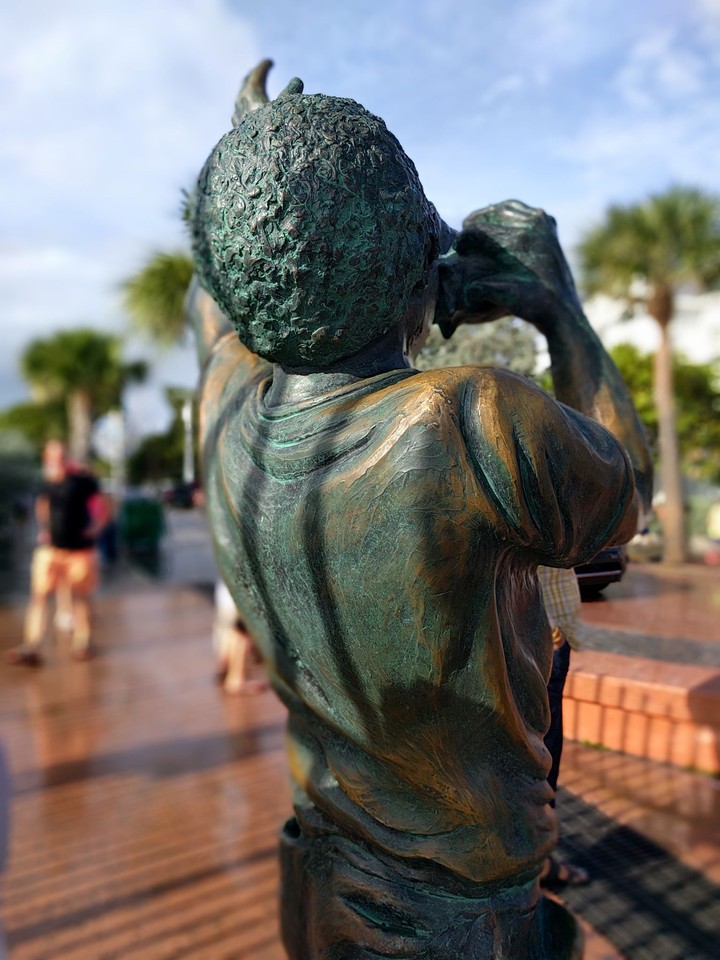 Statue of Bishop Albert Kee