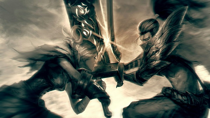 L.O.L Riven vs Yasuo