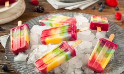 Colorful Popsicles