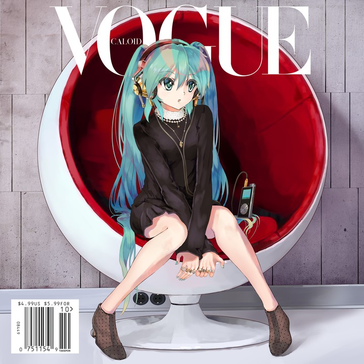 MIKU ON THE COVER OF VOGUE