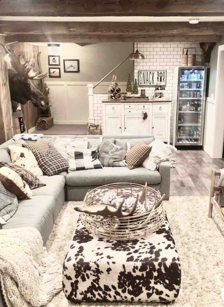 Basement room
