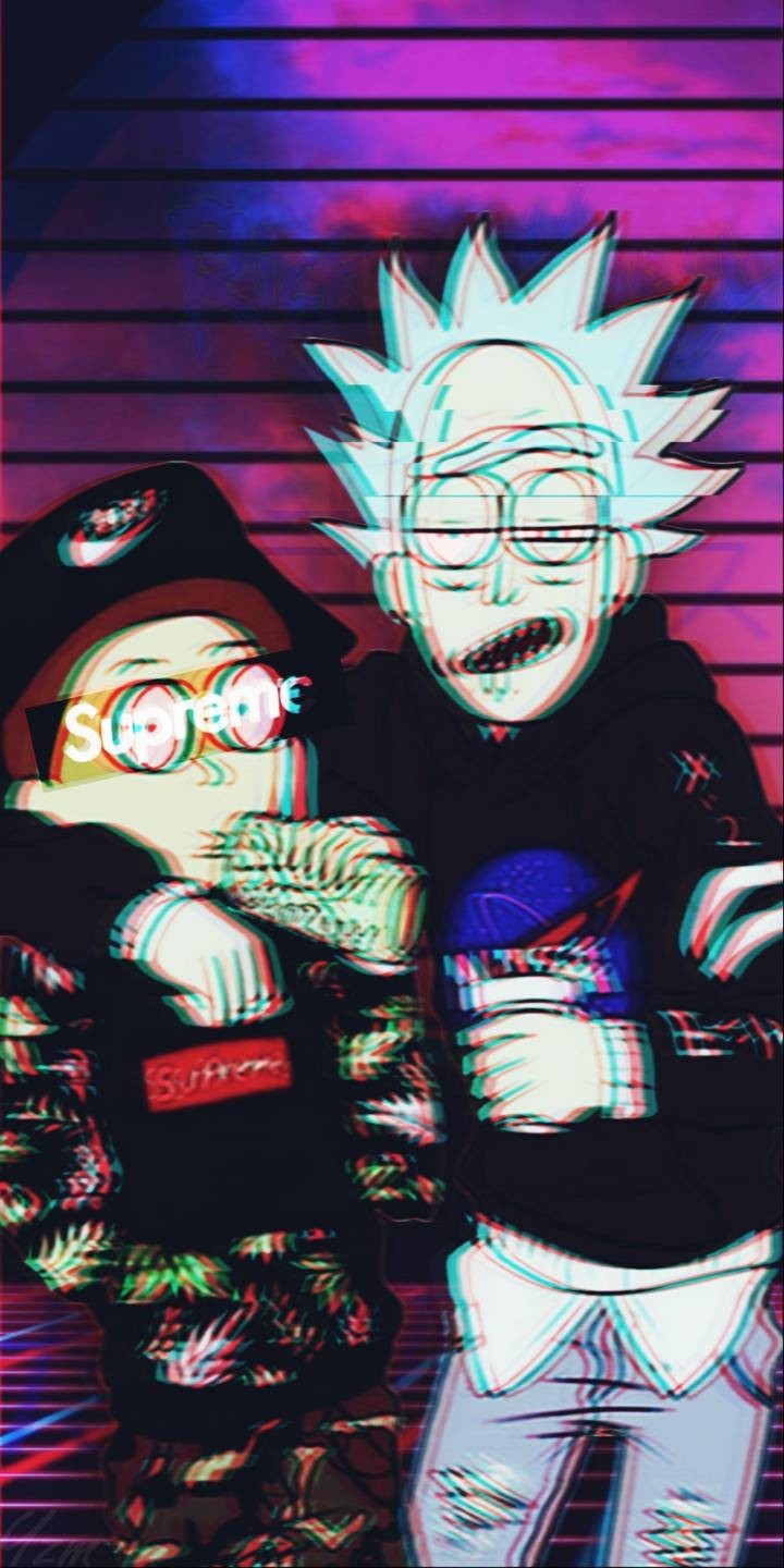 rick and morty 3d