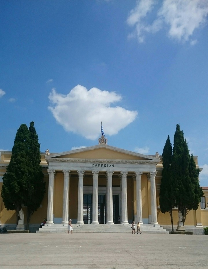 ZAPPEIO, ATHENS GREECE, AUGUST 2019