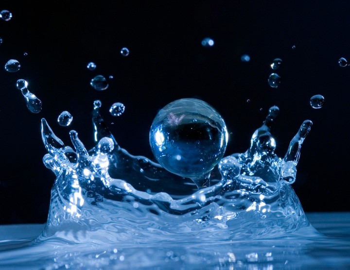 water splashing