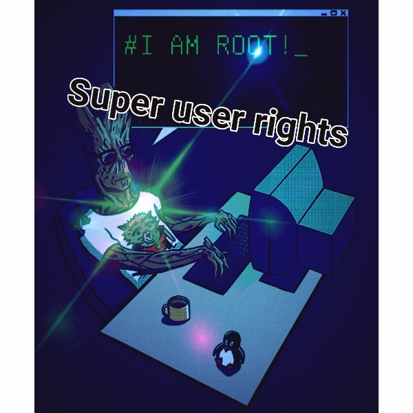 I'm root