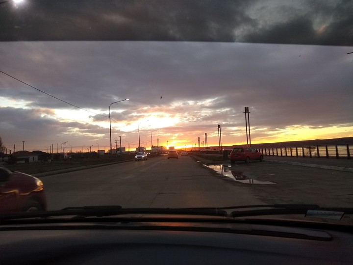 atardecer