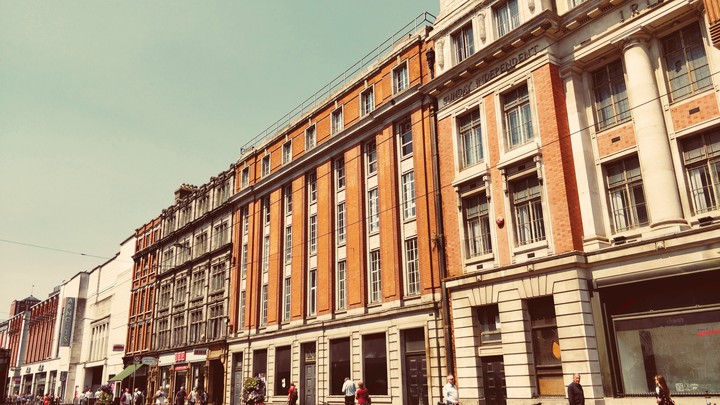 vintage building