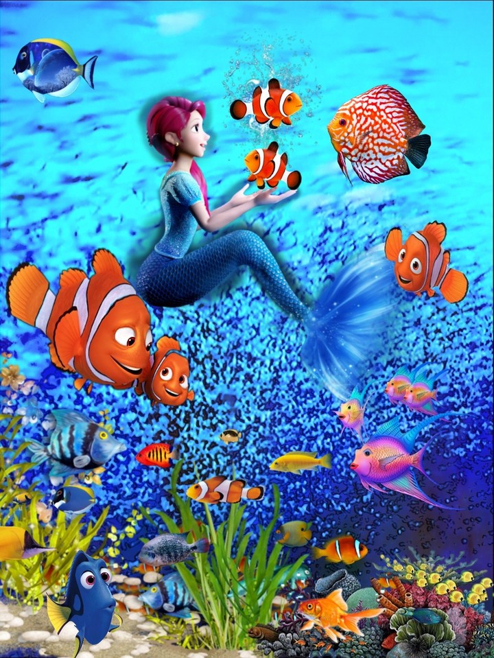 Fantasie im Meer
