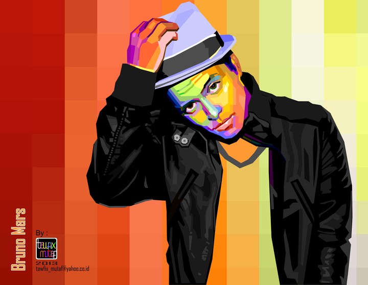Bruno mars wpap art