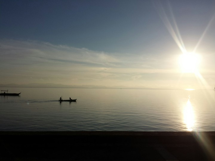 too late for fishing.