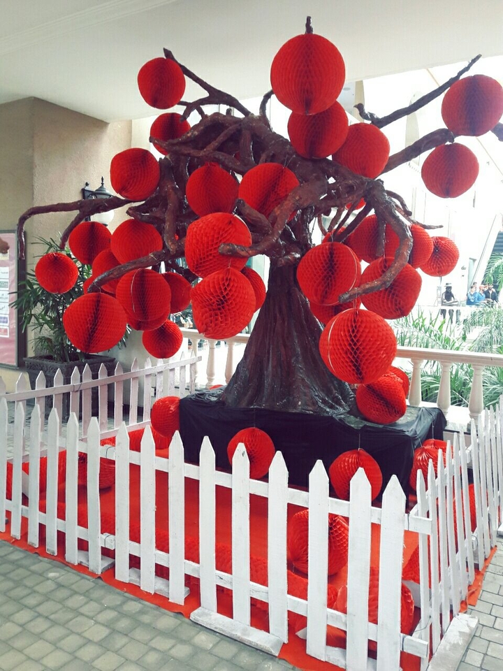 Floral tree..