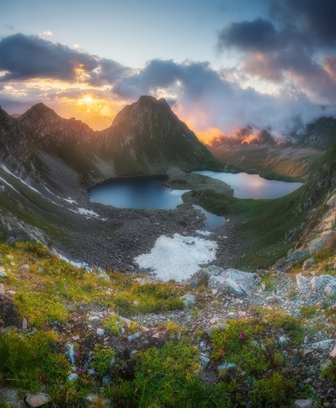 sfondi cloud, mountains