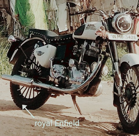 indian bullet..1985,remodeling in 2018
