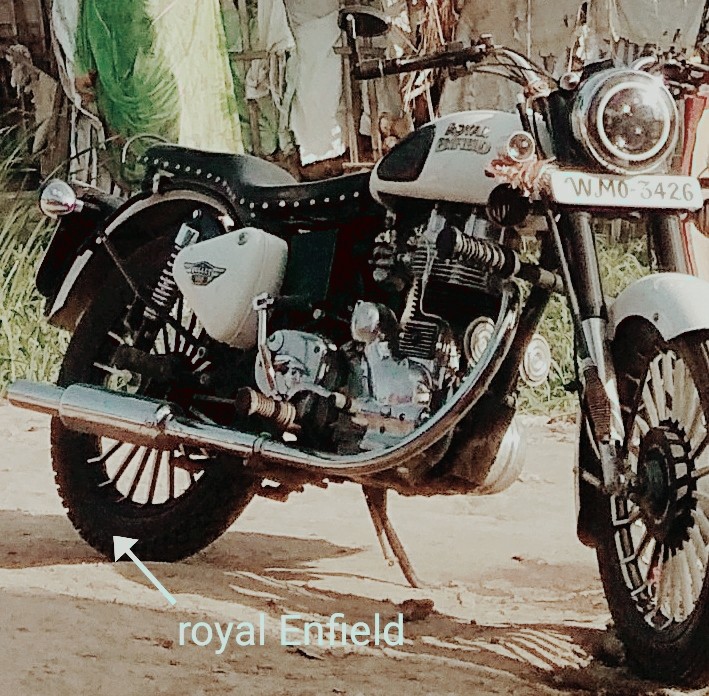 indian bullet..1985,remodeling in 2018