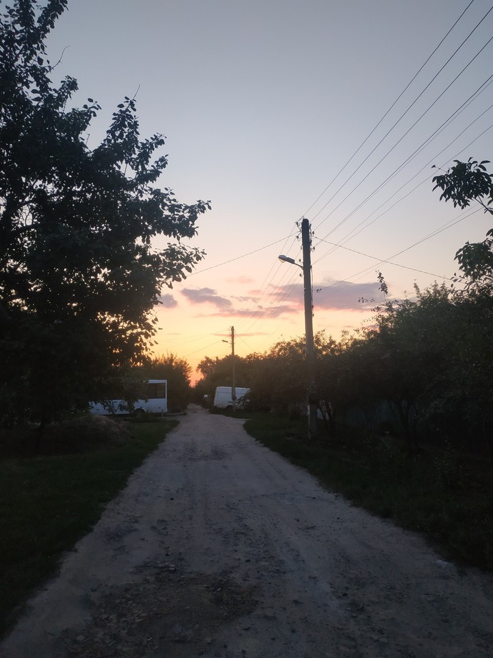 закат